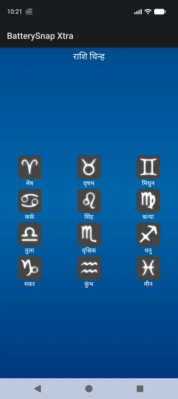 राशि चक्र विजेट पैक — चुनने के लिए बारह राशियाँ