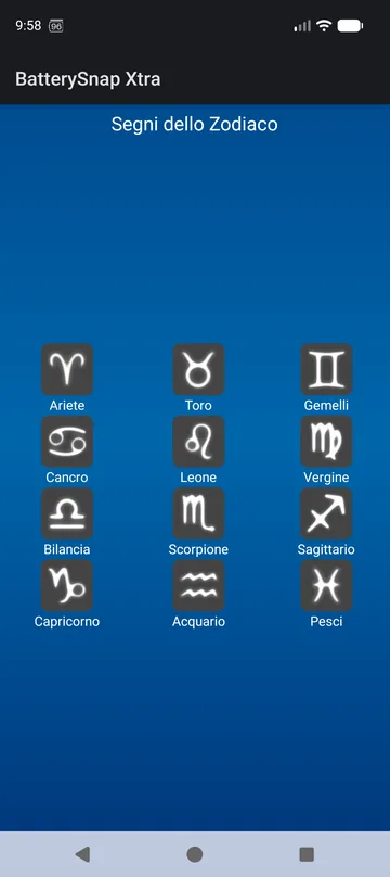Pacchetto widget Zodiaco — i dodici segni tra cui scegliere