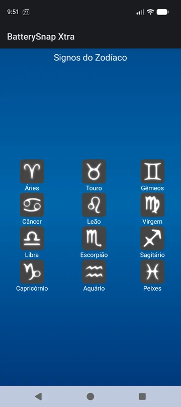 Pacote de widgets do Zodíaco — os doze signos para escolher